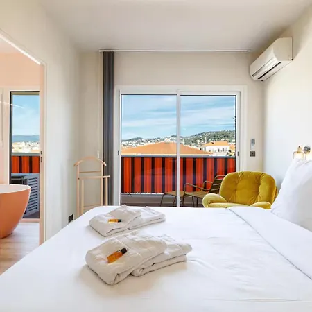 6 Cous T3 - Elegant 2-bedroom With Terraces 1 Min Croisette Cannes