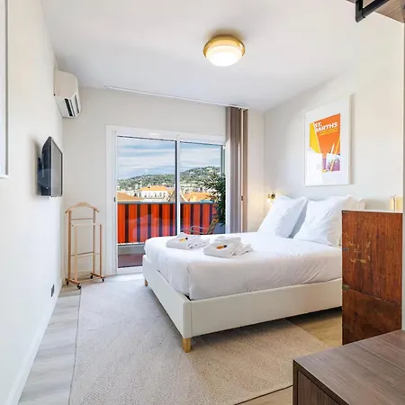 6 Cous T3 - Elegant 2-bedroom With Terraces 1 Min Croisette *