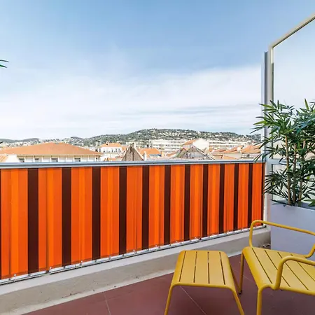 6 Cous T3 - Elegant 2-bedroom With Terraces 1 Min Croisette Appartamento